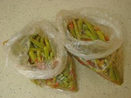 Dondurucuda Kışlık Taze Fasulye Saklama