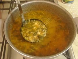 Nohutlu Semizotu Çorbası