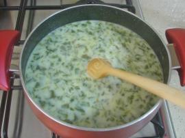 Yoğurtlu Semizotu Çorbası