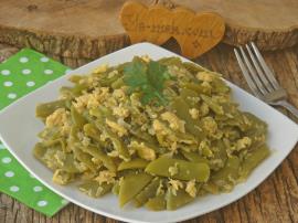 Yumurtalı Taze Fasulye Kavurması