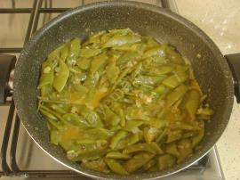 Yumurtalı Taze Fasulye Kavurması