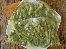 Buzlukta Bamya Saklama Yöntemi