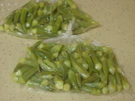 Buzlukta Bamya Saklama Yöntemi