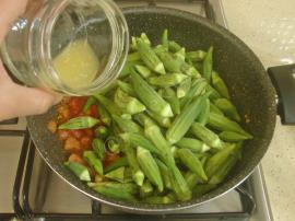 Dondurucuda Kışlık Bamya Saklama