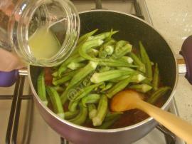 Kıymalı Bamya Yemeği