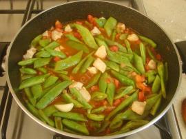 Tavuklu Taze Fasulye