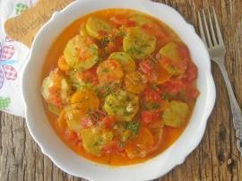 Zeytinyağlı Kabak Yemeği