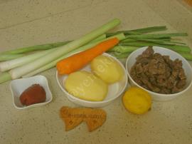 Etli Pırasa Yemeği