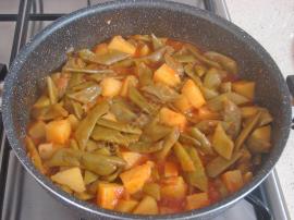 Patatesli Taze Fasulye