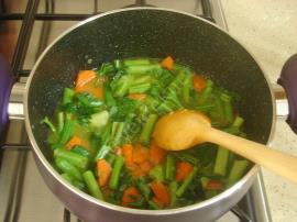 Kereviz Sapı Kavurması