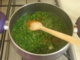 Kereviz Yaprağı Çorbası