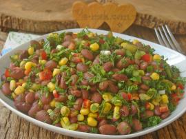 Kırmızı Fasulye Salatası