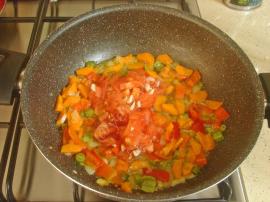 Sebzeli Mantar Yemeği