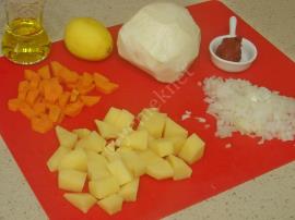 Tavuklu Kereviz Yemeği