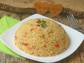 Biberli Bulgur Pilavı
