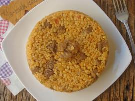 Etli Bulgur Pilavı