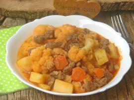 Etli Karnabahar Yemeği