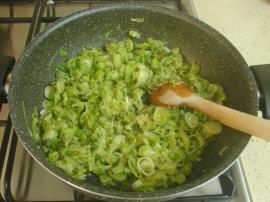 Fırında Kremalı Mantarlı Pırasa