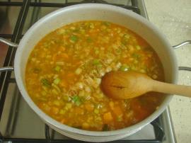 Pırasalı Bulgur Pilavı