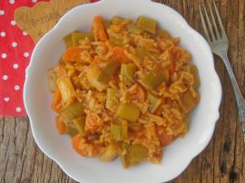 Pirinçli Pırasa Yemeği