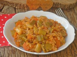 Pirinçli Pırasa Yemeği