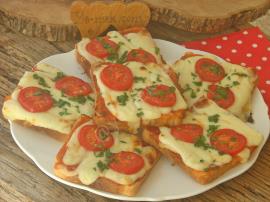 Porsiyonluk Ekmek Pizzası