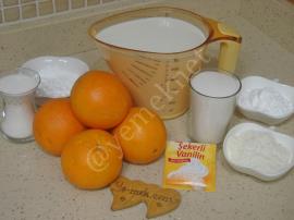 Portakallı Muhallebi