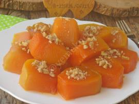 Tencerede Kabak Tatlısı