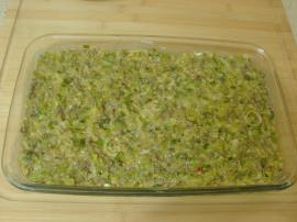 Fırında Kıymalı Pırasa