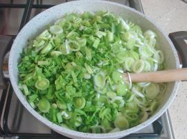 Fırında Kıymalı Pırasa