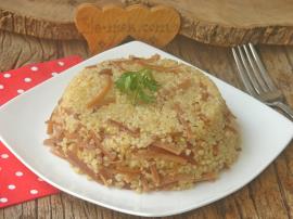 Erişteli Bulgur Pilavı