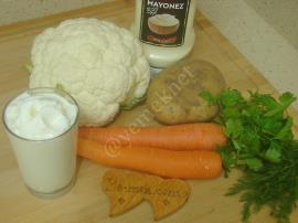 Havuçlu Karnabahar Salatası