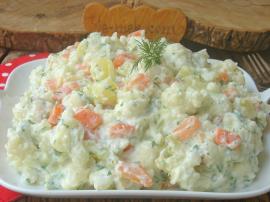 Havuçlu Karnabahar Salatası