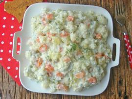 Havuçlu Karnabahar Salatası