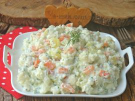 Havuçlu Karnabahar Salatası