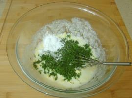 Mayasız Peynirli Dereotlu Poğaça