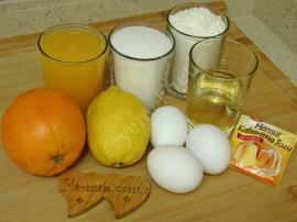 Limonlu Portakallı Kek