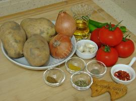Fırında Patates Yemeği