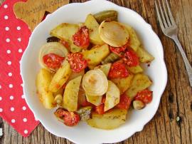 Fırında Patates Yemeği