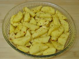 Fırında Patates Yemeği