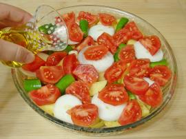Fırında Patates Yemeği