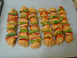 Fırında Tavuk Şiş