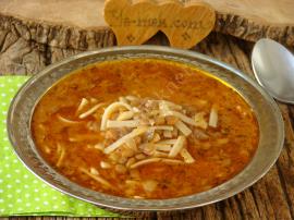 Afyon Yöresinin Çok Bereketli Bir Yemeği : Sakala Çarpan Çorbası