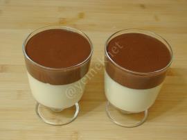 İki Renkli Muhallebi