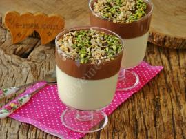 İki Renkli Muhallebi