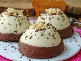 İki Renkli Sütlü İrmik Tatlısı