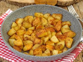 Tavada Baharatlı Patates Kızartması Nasıl Yapılır?