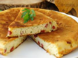 Tavada Yufkasız Börek