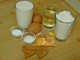 Sütlü Mayasız Poğaça