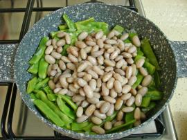 Zeytinyağlı Barbunyalı Taze Fasulye